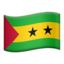 São Tomé & Príncipe Emoji (Apple)
