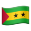 São Tomé & Príncipe Emoji (Apple)