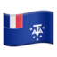 steag: Teritoriile Australe și Antarctice Franceze Emoji (Apple)