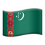 Turkmenistan Emoji (Apple)