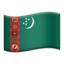 Turkmenistan Emoji (Apple)