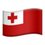 drapeau : Tonga Emoji (Apple)