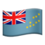 flagga: Tuvalu Emoji (Apple)