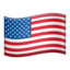 Flagge: Amerikanische Überseeinseln Emoji (Apple)