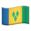 St. Vincent & Grenadines Emoji (Apple)