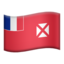 bandiera: Wallis e Futuna Emoji (Apple)