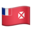 flaga: Wallis i Futuna Emoji (Apple)