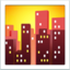 Cityscape At Dusk Emoji (Apple)