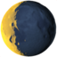 Waning Crescent Moon Emoji (Apple)