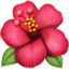 Hibiskus Emoji (Apple)