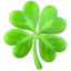 Four Leaf Clover Emoji (Apple)