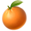 Tangerine Emoji (Apple)