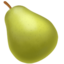 buah pear Emoji (Apple)