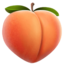 piersică Emoji (Apple)