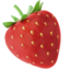 braškė Emoji (Apple)