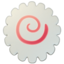 fiskebolle Emoji (Apple)