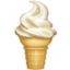 soft ice cream Emoji (Apple)