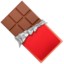 chocoladereep Emoji (Apple)