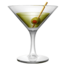 Cocktail Glass Emoji (Apple)