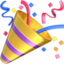 Party Popper Emoji (Apple)