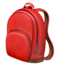 beg galas sekolah Emoji (Apple)