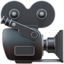 Movie Camera Emoji (Apple)