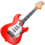 guitare Emoji (Apple)