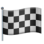 Chequered Flag Emoji (Apple)