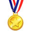 sportmedaille Emoji (Apple)