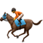 corrida de cavalos Emoji (Apple)