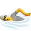 Person Swimming Emoji (Apple)