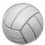 volley-ball Emoji (Apple)