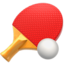 stol tennisi Emoji (Apple)