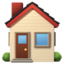 huis Emoji (Apple)