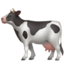 Cow Emoji (Apple)