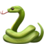 serpente Emoji (Apple)