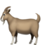 Goat Emoji (Apple)