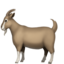 Goat Emoji (Apple)