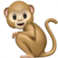 monyet Emoji (Apple)