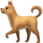 Hund Emoji (Apple)