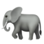 Elephant Emoji (Apple)