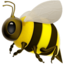 Honeybee Emoji (Apple)