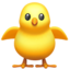 Front-Facing Baby Chick Emoji (Apple)