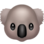 Koala Emoji (Apple)