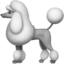 poodle Emoji (Apple)