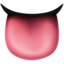 Tongue Emoji (Apple)