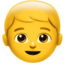 umfana Emoji (Apple)