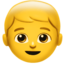 berniukas Emoji (Apple)