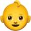 niemowlę Emoji (Apple)