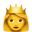 Prinzessin Emoji (Apple)